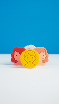 Mini Portrait Magnet Set