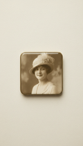 Classic Portrait Photo Magnet
