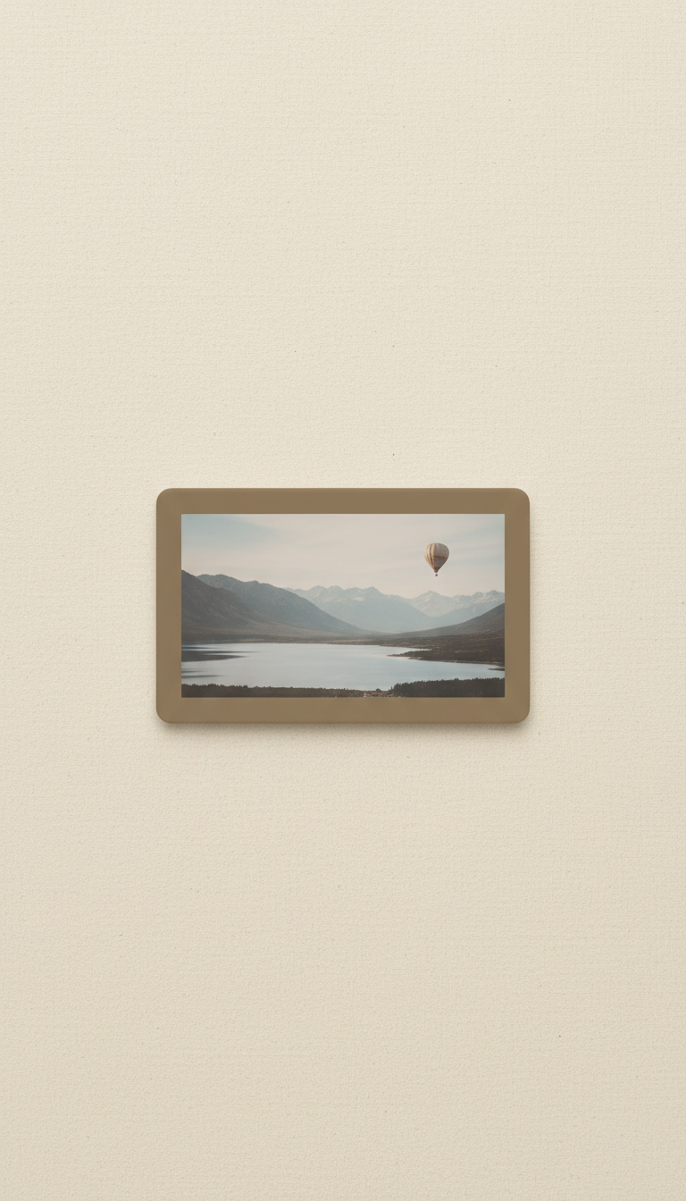 Travel Moments Photo Magnet
